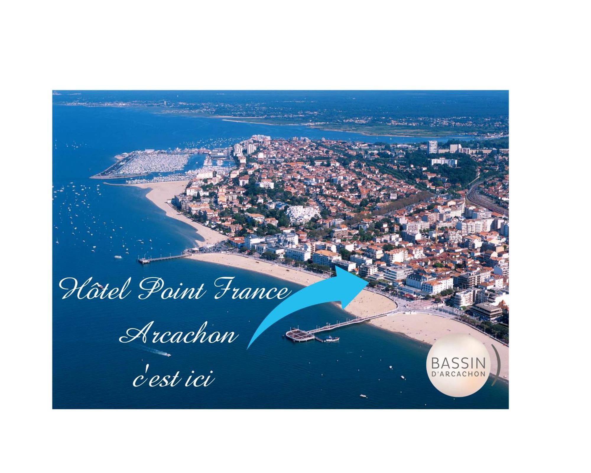 Hotel Point France Аркашон Экстерьер фото